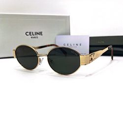 New CELINE Oval Metal 