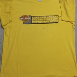 Men's Size Xlarge Harley Davidson Vintage Denver Colorado Shirt Mile High