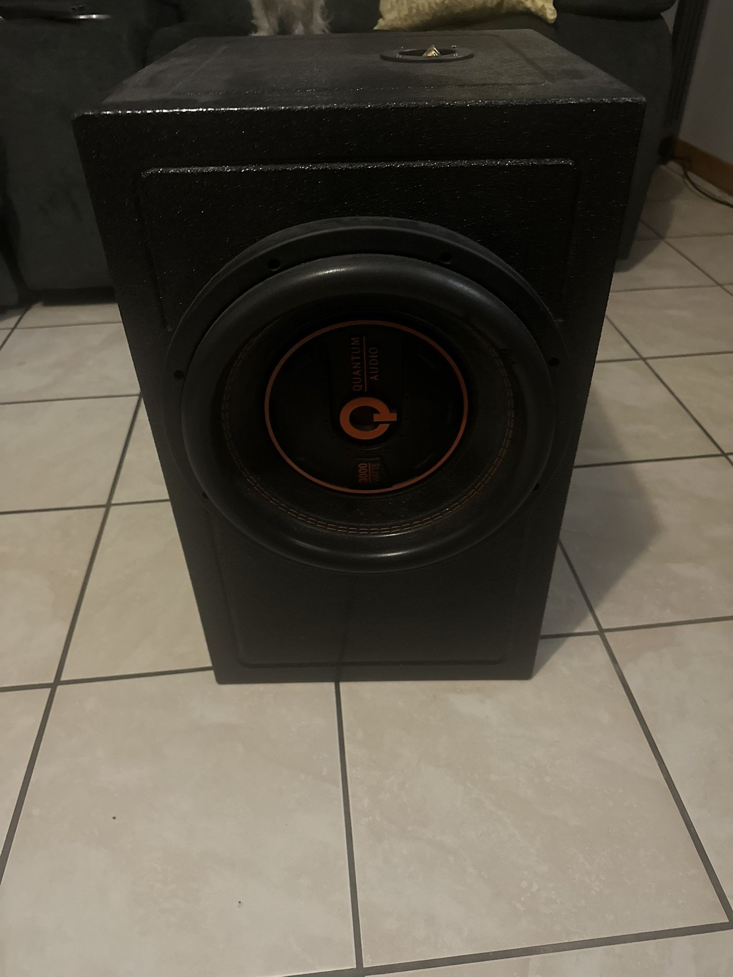 quantum audio 3000 watts 12 inch subwoofer