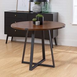 walker edison table and 4 chair set