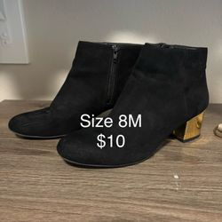 Black Ankle Boots 