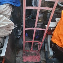 Diablo  Con Llantas Macisas Y Carrito Para Mover Cajas