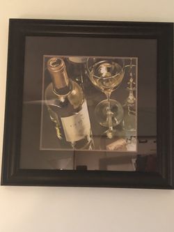 Wine Pictures - Set Of 2 Frames