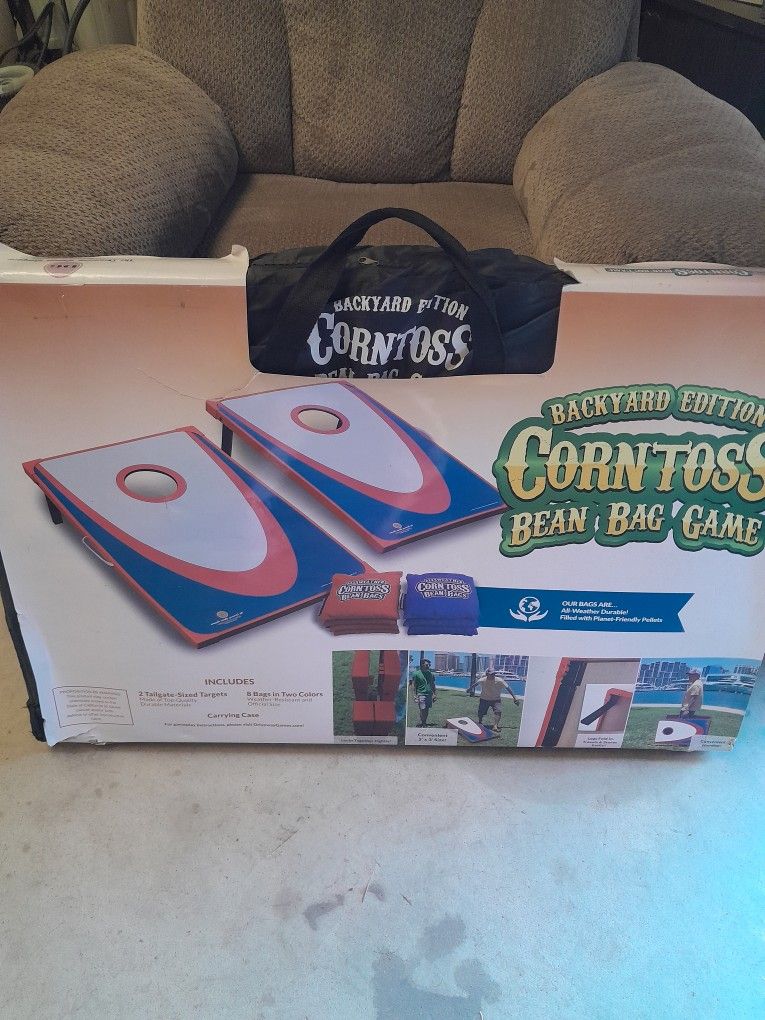 Corn Toss Bean Bag Game