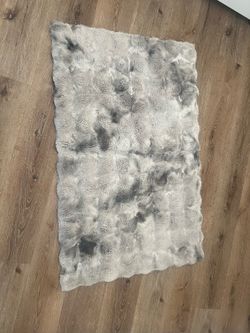 Variegated Gray Rug