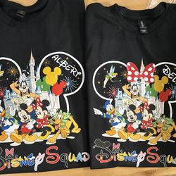 Disney squad custom t shirts