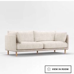 Crate And barrel Sofa- Wells