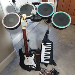 Rock Band bundle PS3 PS4 PS5 Rockband Guitar Hero