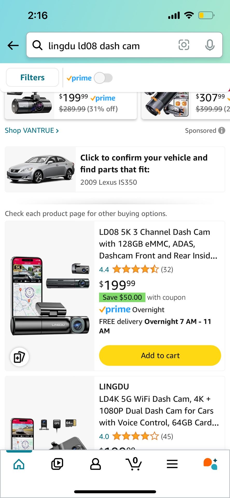 Lingdu LD08 Dash Cam