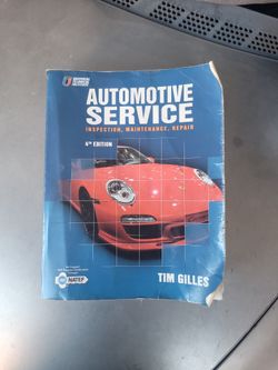 UTI Automotive Service Inspection, Maintenance, Repair Book