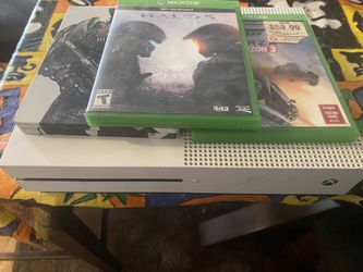 Xbox one series S 4 games