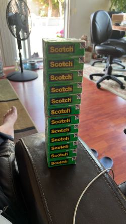Scotch Tape 3/4IN x 1000IN, 12 pcs