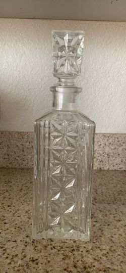 Vintage Mexican Madero brandy bottle