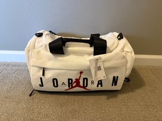 Air Jordan Duffle Bag White New with Tags