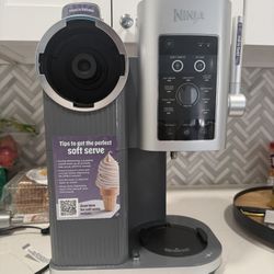 Ninja® CREAMi® Scoop & Swirl 13-in-1 Ice Cream and Soft Serve Maker, Platinum Silver