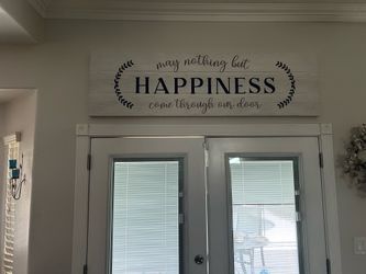 Canvas picture frame decor