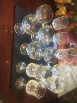 Mikasa Flower Song Water Goblet