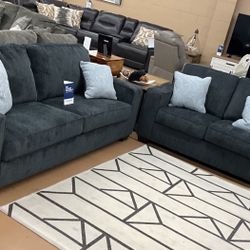 Sofa And Loveseat, Available In Light Grey