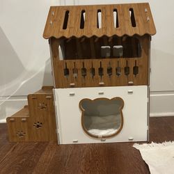 Two Story Cat Playhouse