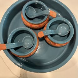 Chips & Dip Clay Serving Set