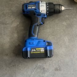 Drill w/charger (Kobalt)