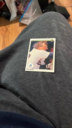 Run Kittle baseball card