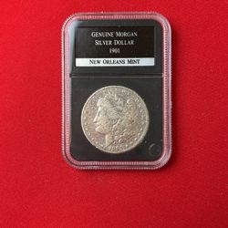 1901 O Morgan Silver Dollar 
