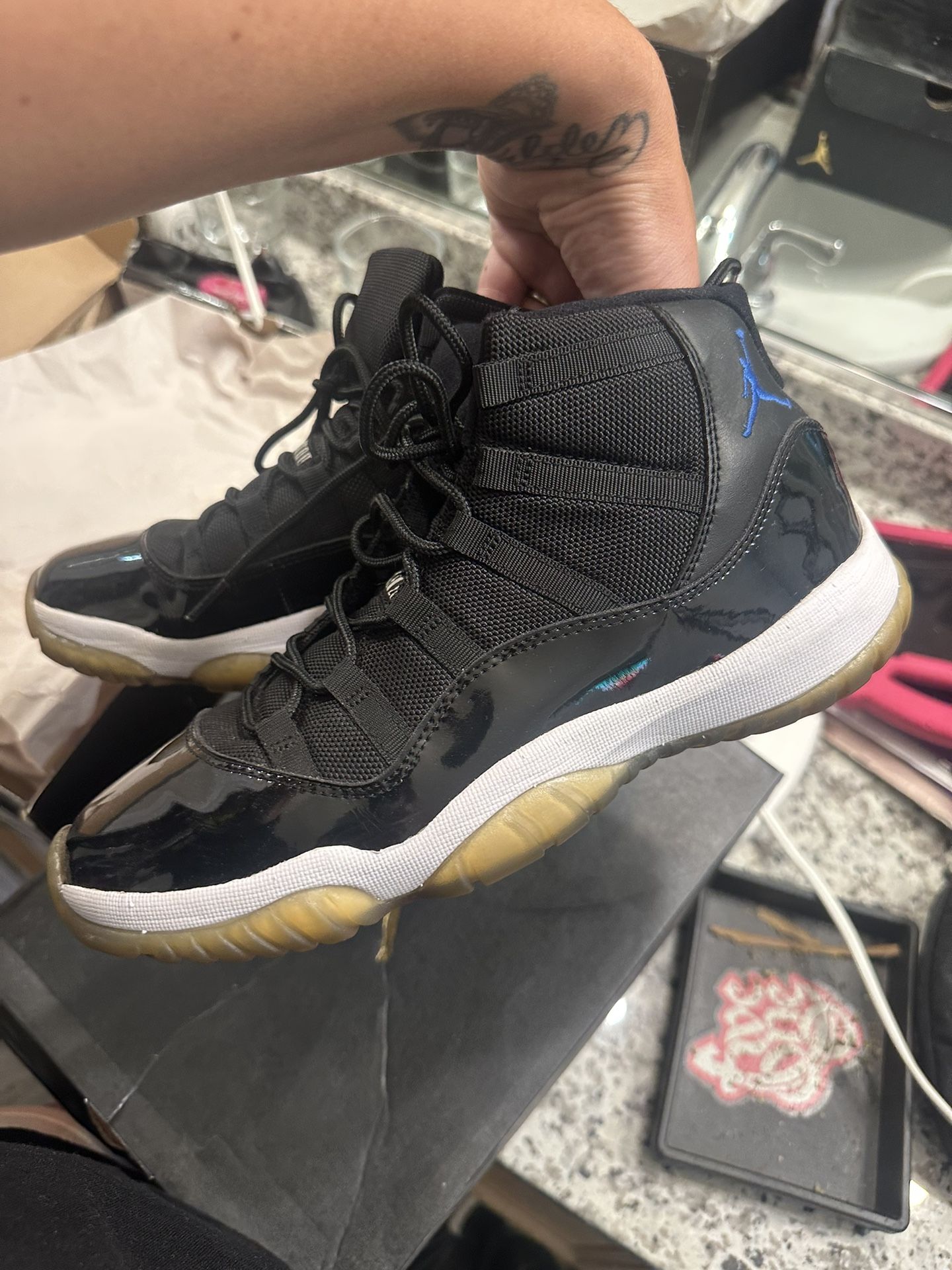 Space Jam Retro Jordan 11 Size 7y