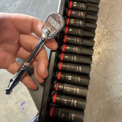 Icon Ratchet And Milwaukee Socket Set