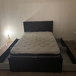 IKEA Bed Frame with Storage