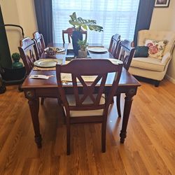 Dining Tableand Six Chairs