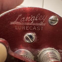 Vintage 1950s fishing reel