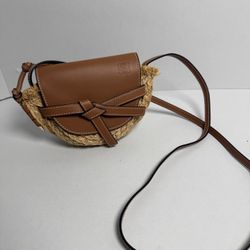 Raffia Gate Bag 