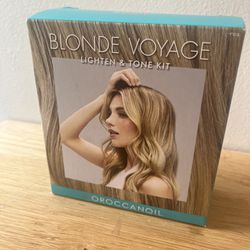 Moroccanoil Blonde Voyage Lighten & Tone Kit - NEW