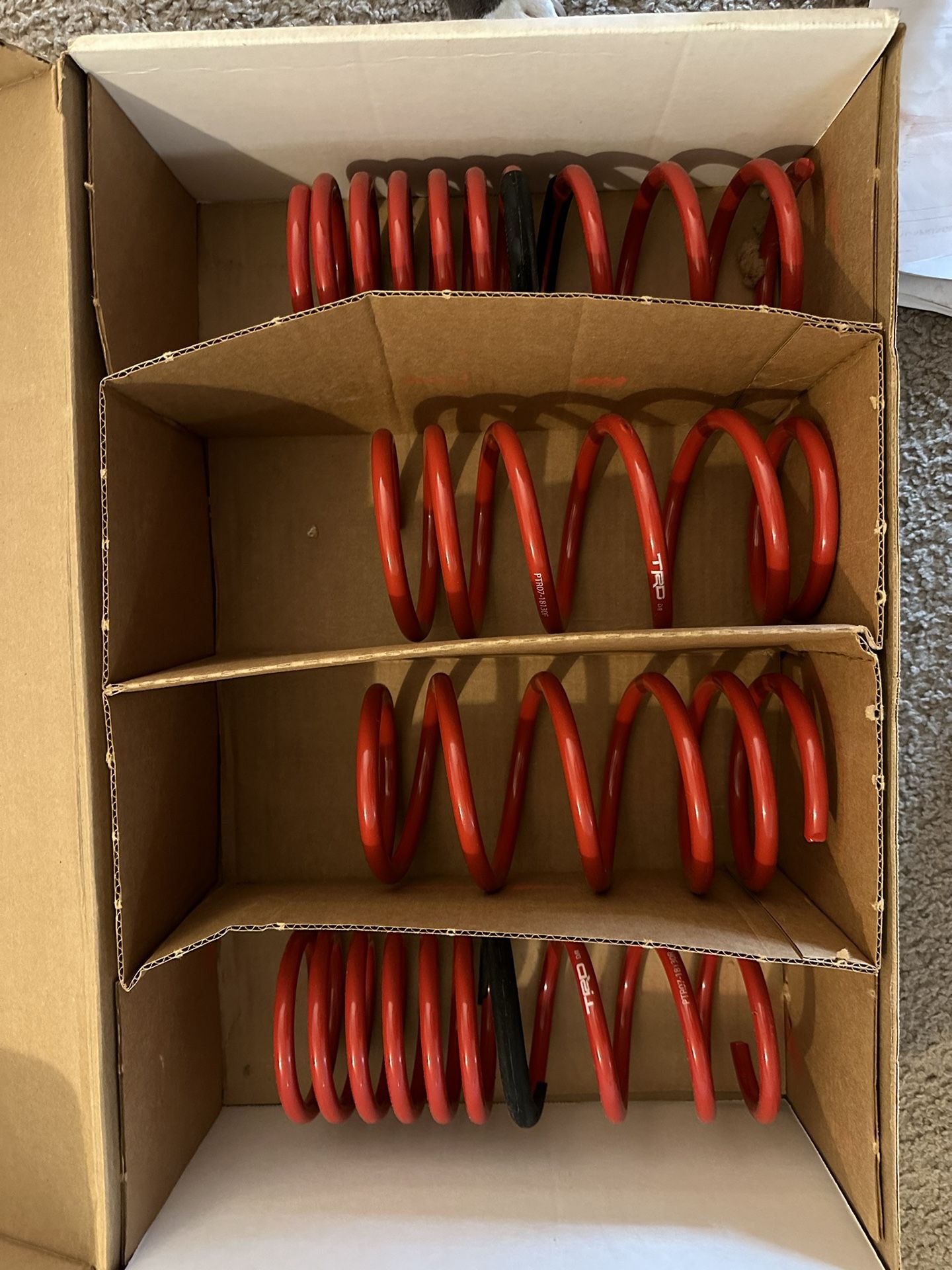 TRD lowering springs 