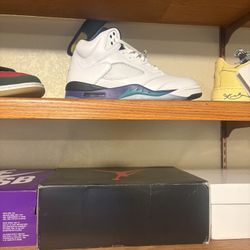 Size 11.5 Grape 5’s Worn Once