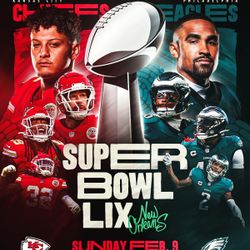 Super Bowl LIX: Eagles vs Chiefs X2