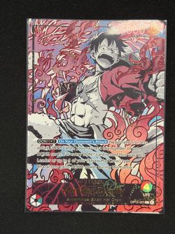 Monkey d luffy one piece