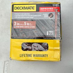 DECKMATE Star Drive Coated Screws