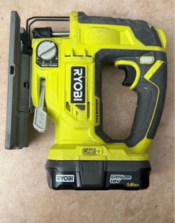 Ryobi Jigsaw With Battery