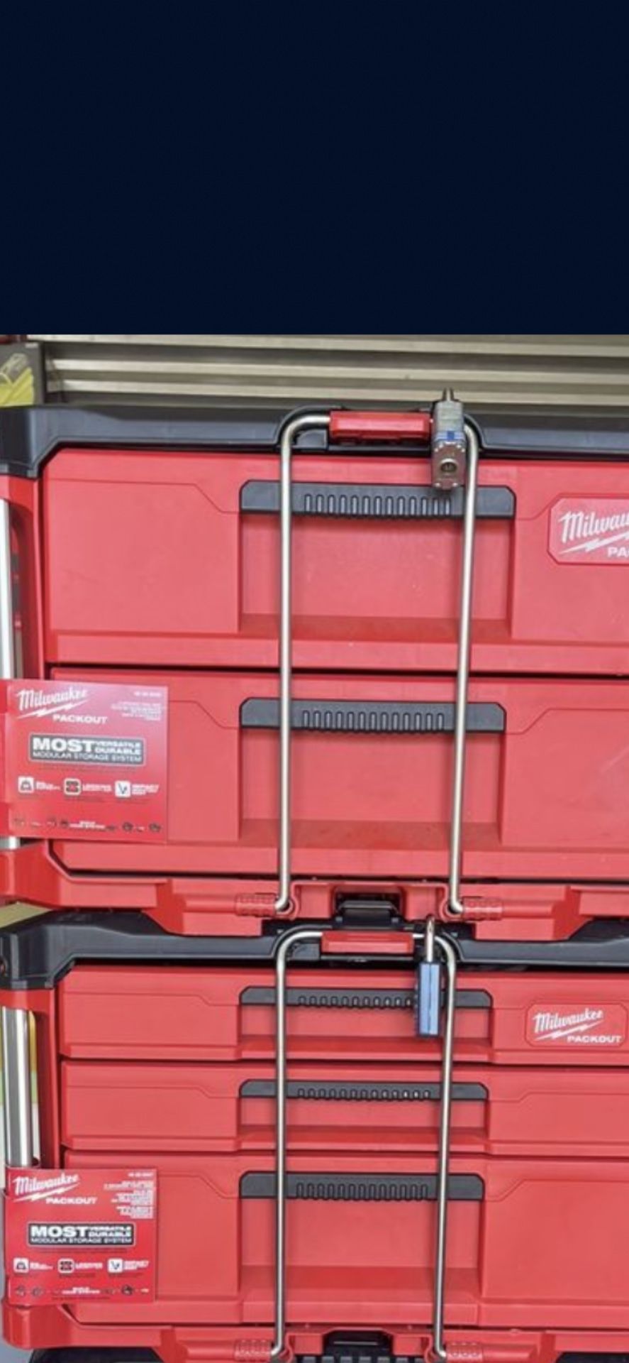 Milwaukee  , Pack Out Tool Boxes “, New “