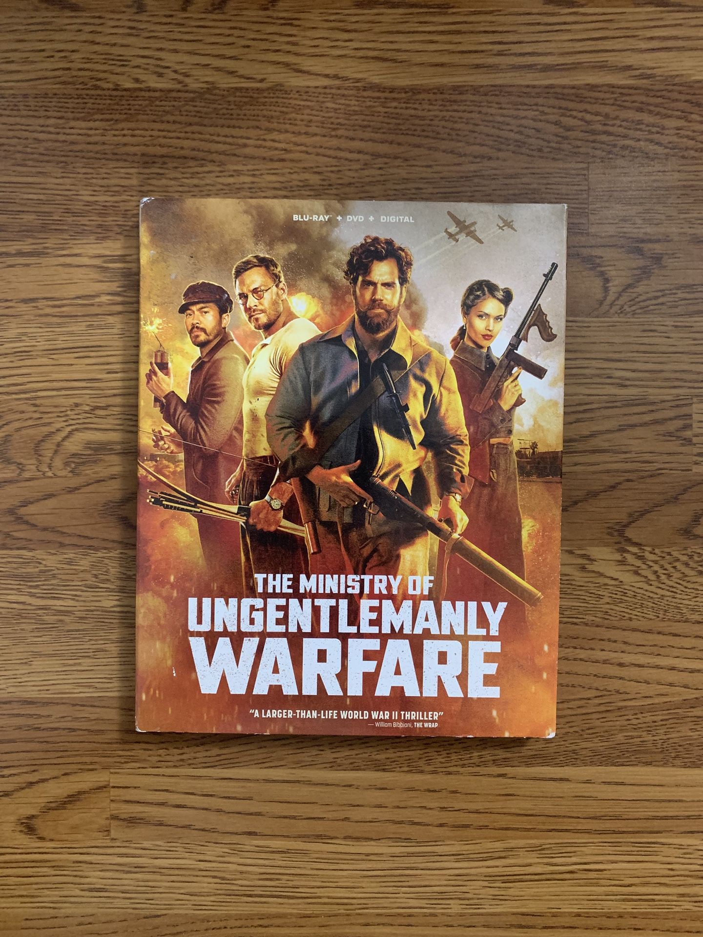 The Ministry of Ungentlemanly Warfare Blu-ray Combo Pack (Blu-ray + DVD + Digital Code)