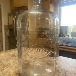 Glass 5 Gal Jug