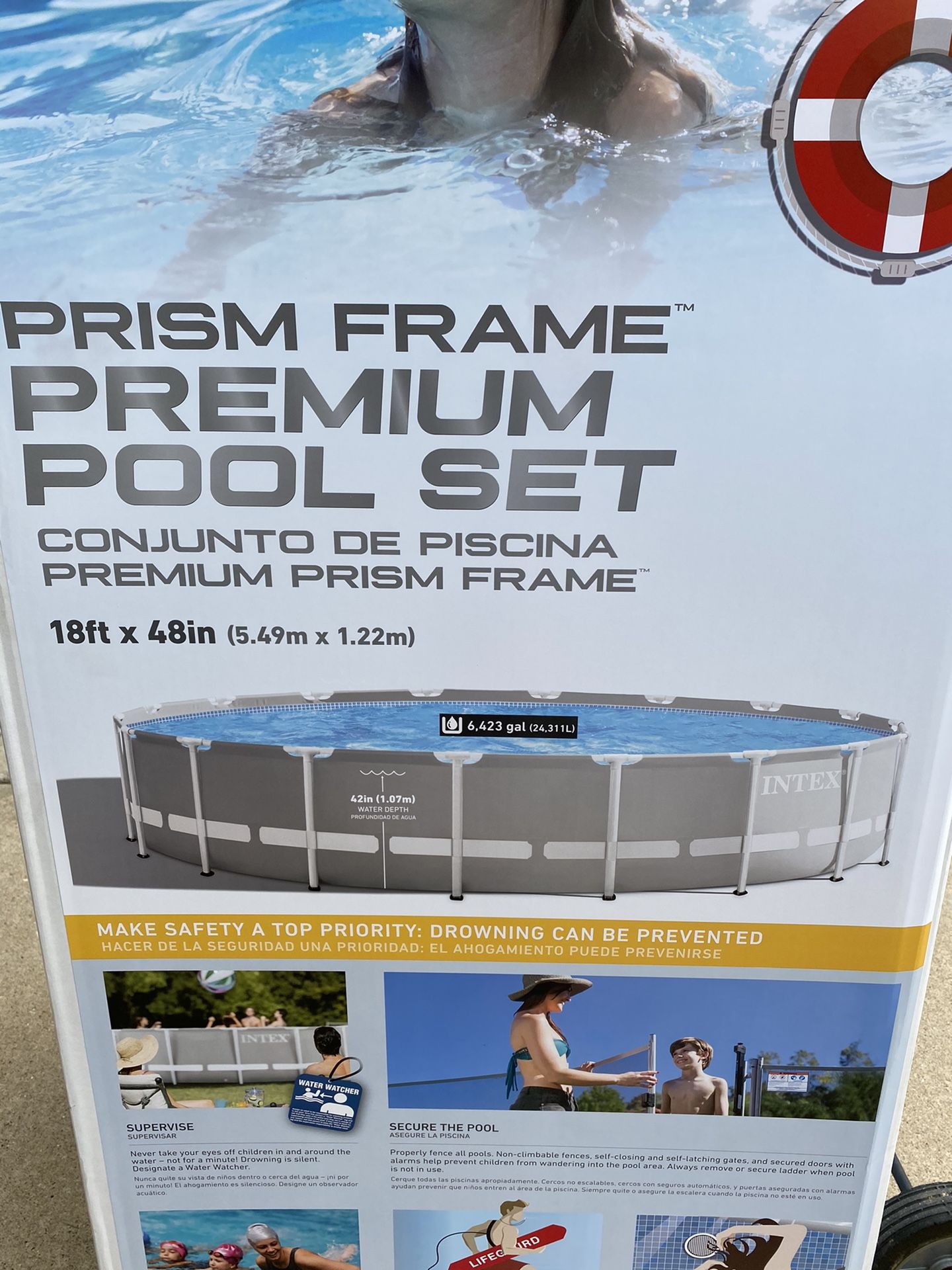 Intex Prism Frame Premium Pool Set