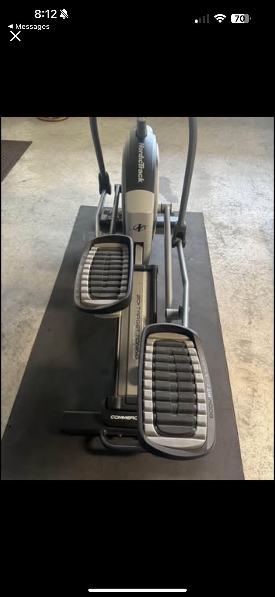 Nordictrack Elliptical Exercise Machine 