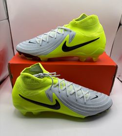 New Nike Phantom Luna II Pro FG Soccer Cleats Shoes Volt Mens Size 11