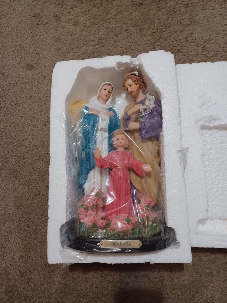 Holy FAMILY STATUE 12 Inches Tall