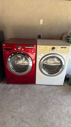 Washer and dryer LG