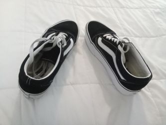 Vans size 6 platform shoes