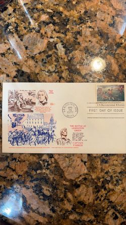 1975 Battle of Lexington Green First Day Cover